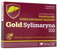 Olimp Labs, Gold Sylimaryna 100, 30 kapsułek