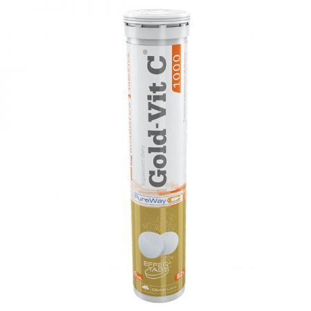 Olimp Labs, Gold-Vit C 1000, smak cytrynowy, 20 tabletek musujących