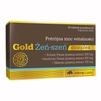 Olimp Labs, Gold Żeń-szeń complex, 30 tabletek