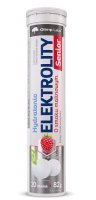 Olimp Labs, Hydratonic Elektrolity Senior, smak malinowy, 20 tabletek musujących