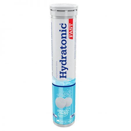Olimp Labs, Hydratonic Fast, 20 tabletek musujących