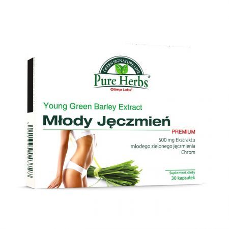 Olimp Labs, Młody Jęczmień Premium, 30 kapsułek