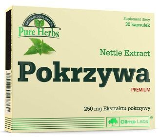 Olimp Labs, Pokrzywa Premium, 30 kapsułek
