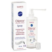 Oliprox, spray do pielęgnacji skóry głowy i ciała w łojotokowym zapaleniu skóry, 150ml