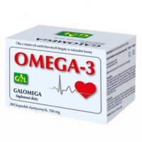 Omega-3, Galomega, 300 kapsułek