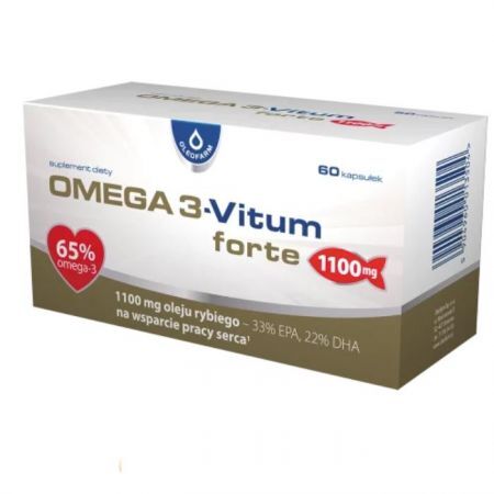 Omega 3-Vitum Forte, 60 kapsułek