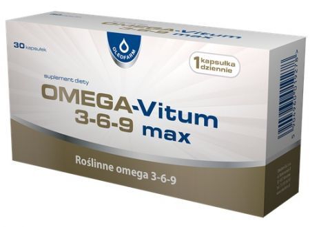 Omega-Vitum 3-6-9 Max, 30 kapsułek