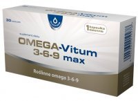 Omega-Vitum 3-6-9 Max, 30 kapsułek
