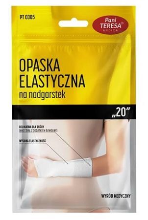 Opaska elastyczna na nadgarstek, Pani Teresa, rozmiar M, 1 sztuka