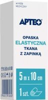 Opaska elastyczna tkana z zapinką, Apteo, 5mx10cm, 1 sztuka