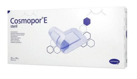 Opatrunek samoprzylepny, Cosmopor E, jałowy, 20cmx8cm, 25 sztuk