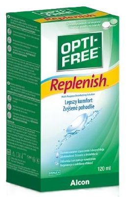 Opti-Free Replenish, płyn dezynfekcyjny do soczewek, 120ml