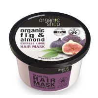 Organic Shop, Grecka Figa, maska do włosów pielęgnująca, 250ml