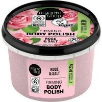 Organic Shop, Róża i Sól, regenerująca pasta do ciała, 250ml