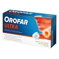 Orofar Ultra, 8,75mg, 24 pastylki twarde
