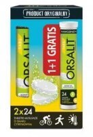 Orsalit Tabs, smak cytrynowy, 2x24 tabletki musujące
