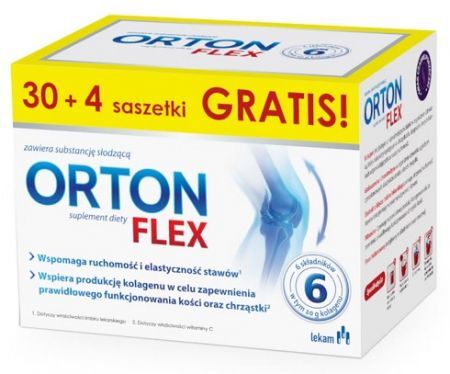 Orton Flex, proszek, 34 saszetki