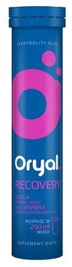 Oryal Recovery, smak owoców leśnych, 16 tabletek musujących