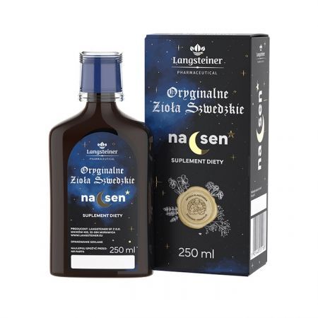 Oryginalne Zioła Szwedzkie Na Sen, płyn, 250ml