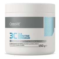OstroVit, 3C CLA, Karnityna, Chrom, lemoniada malinowa z miętą, 150g