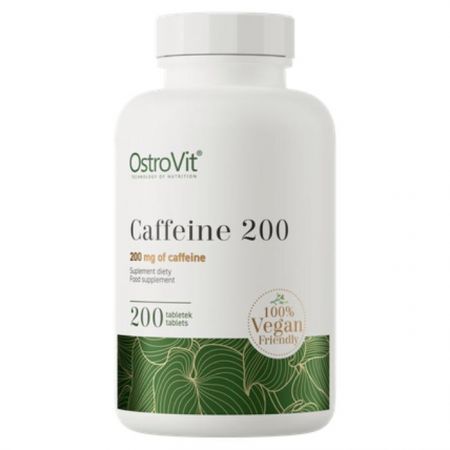OstroVit, Caffeine 200mg, 200 tabletek