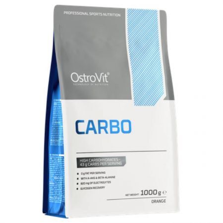 OstroVit, Carbo, proszek, smak pomarańczowy, 1000g