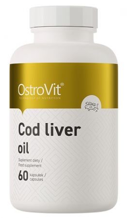 OstroVit, Cod liver oil, 60 kapsułek