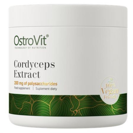 OstroVit, Cordyceps Extract, ekstrakt z grzyba maczużnika chińskiego, 50g