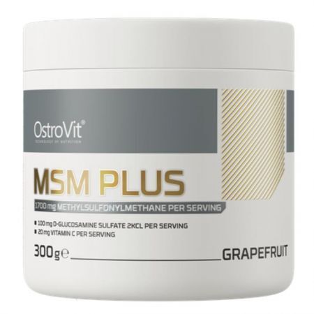 OstroVit, MSM Plus, smak grejpfrutowy, 300g