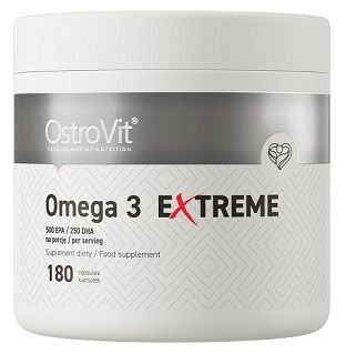 OstroVit, Omega 3 Extreme, 180 kapsułek