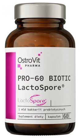OstroVit Pharma, Pro-60 Biotic LactoSpore, 60 kapsułek