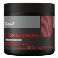 OstroVit, PUMP Extreme Complete Pre-Workout, smak czarnej porzeczki, 300g