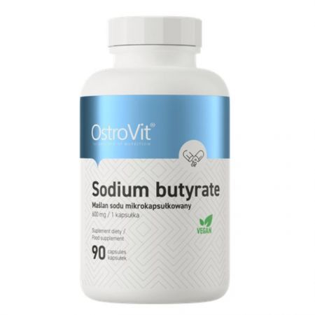 OstroVit, Sodium Butyrate, 90 kapsułek