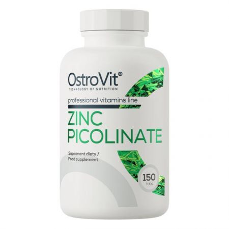 OstroVit, Zinc Picolinate, 150 tabletek