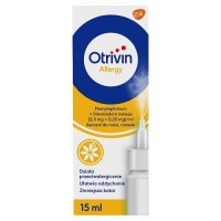 Otrivin Allergy (2,5mg+0,25mg)/ml, aerozol do nosa, 15ml