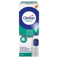 Otrivin Menthol 1mg/ml, aerozol do nosa, dla dorosłych i dzieci powyżej 12 lat, 10ml