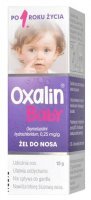Oxalin Baby 0,25mg/g, żel do nosa, dla dzieci powyżej 1 roku życia, 10g