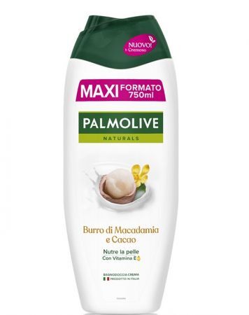 Palmolive Naturals Macadamia & Cacao, żel pod prysznic z mlekiem migdałowym i witaminą E, zapach kremowo-kwiatowy, 750ml