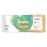 Pampers Harmonie Protect & Care, chusteczki nawilżane dla niemowląt, 44 sztuki