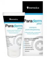 Paraderm Pirox, szampon przeciwłupieżowy z trikenolem, octopiroxem i kwasem salicylowym, 150ml