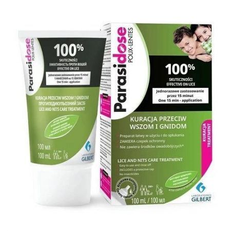 Parasidose, kuracja przeciw wszom i gnidom, 100ml