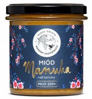 Pasieki Rodziny Sadowskich, miód manuka nektarowy MGO 250+, 450g
