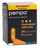 Paski do kontroli cholesterolu, Pempa BK-C2, 10 sztuk
