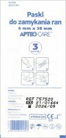 Paski do zamykania ran, Apteo Care, 6mm x 75mm, 3 sztuki