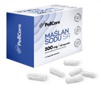 PellCore Maślan sodu SR 500mg, 60 kapsułek