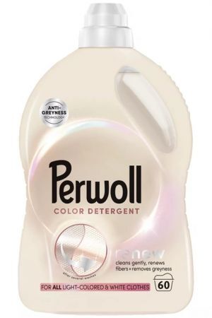 Perwoll Color Renew Detergent, płyn do prania jasnych i białych tkanin, 3l