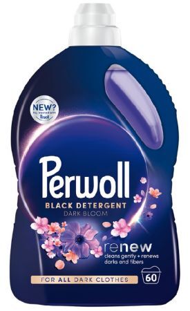 Perwoll Dark Bloom Renew, płyn do prania ciemnych tkanin, 3l