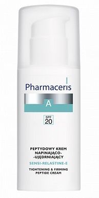Pharmaceris A, Sensi-Relastine-E, krem peptydowy napinająco-ujędrniający SPF20, 50ml