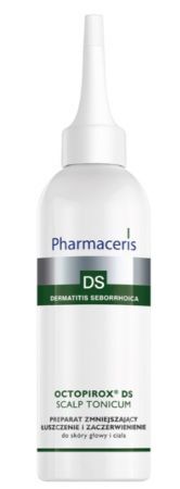 Pharmaceris DS, Octopirox, preparat zmniejszający łuszczenie i zaczerwienienie, do głowy i ciała, skóra łojotokowa,100ml