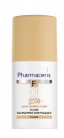 Pharmaceris F, fluid ochronno-korygujący SPF 50+, 01 - Ivory, 30ml